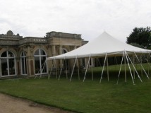 Traditional Style Canvas Marquee