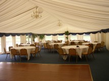 Marquee Lining manufacture